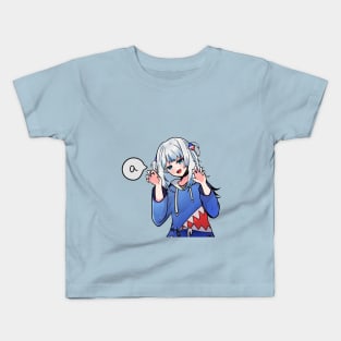 Gawr Gura HoloLive Kids T-Shirt